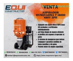 Venta de aspirador husqvarna T 18000 480V 5HP.