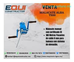 Venta de Malacate Alba T500 EquiConstructor.