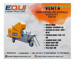 Venta de Cortadora de varilla S45 (11/4″) EMAQ.