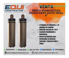 Venta de Broca Diamantada Husqvarna Elite Drill 4″.