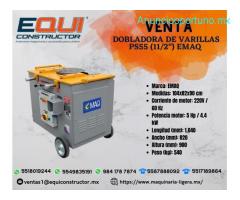 Venta de Dobladora de varillas PS55 11/2 EMAQ.