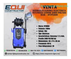 Venta de Hidrolavadora eléctrica de 2100 watts con motor de inducción marca HYUNDAI