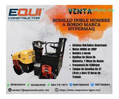 Venta de rodillo doble hombre a bordo marca hypermaq.